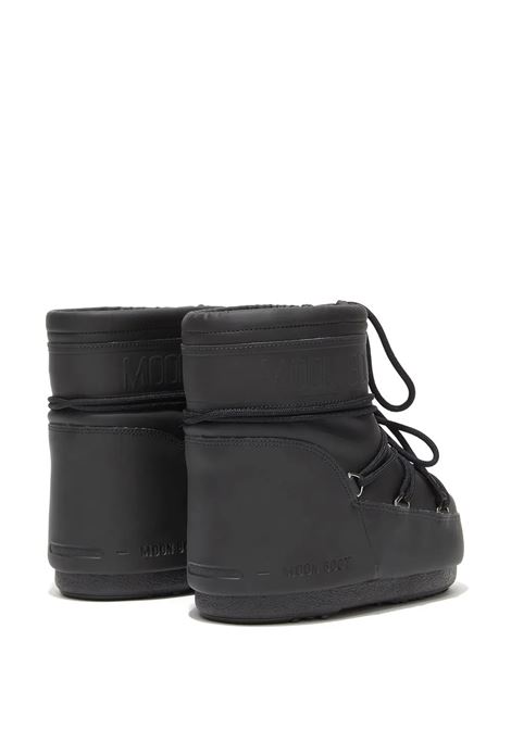 icon low rubber woman black MOON BOOT | 80D1409380N001